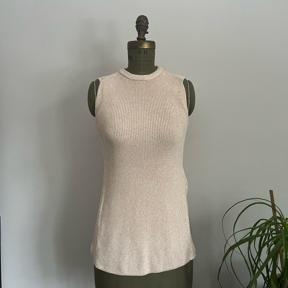 Wilfred Palmier Sleeveless Knit Top/Sweater - Picture 4 of 11